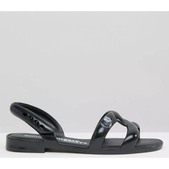 MELISSA x JEREMY SCOTT SLINGBACK TUBE SANDALS - Picture 2 of 4